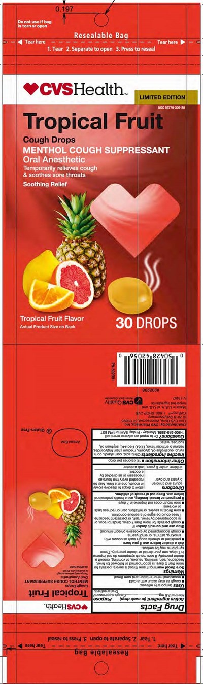 Cvs Tropical Fruit 30ct Cough Drops (Cvs Tropical Fruit 502391 2 22 2018)